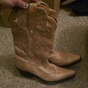 Women's Tan Western Boots